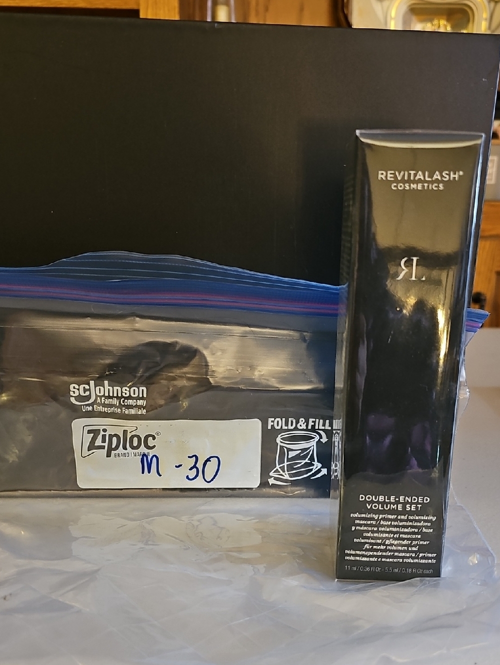RevitaLash Cosmetics Double-Ended Volume Set - Black Mascara, Blue Primer